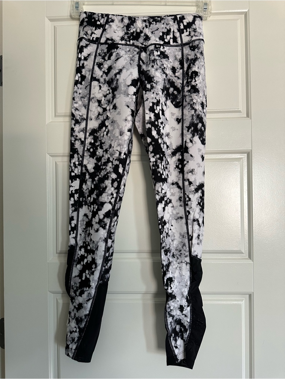 Calvin Klein Black and White Performance Leggings